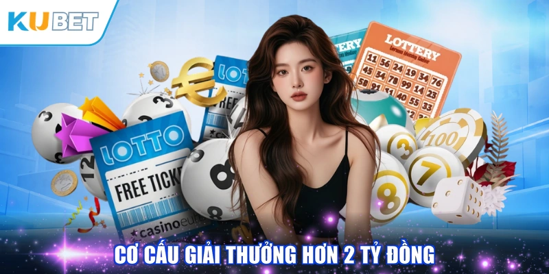 Cơ cấu giải thưởng hơn 2 tỷ đồng