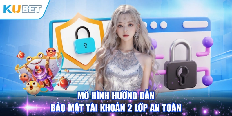 Mô hình hướng dẫn bảo mật tài khoản 2 lớp an toàn